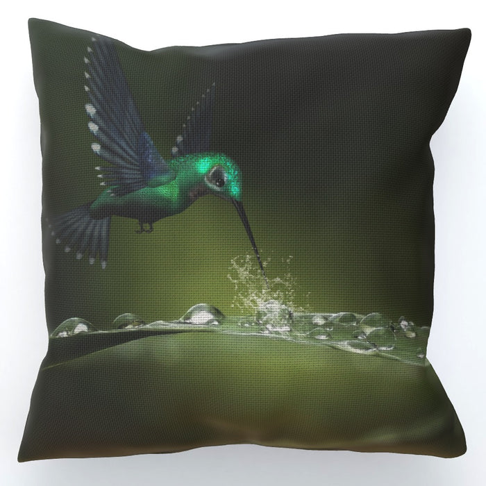 Cushions - Hummingbird Feeding - printonitshop