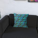 Cushions - Abstract Waves Blue / Green - printonitshop
