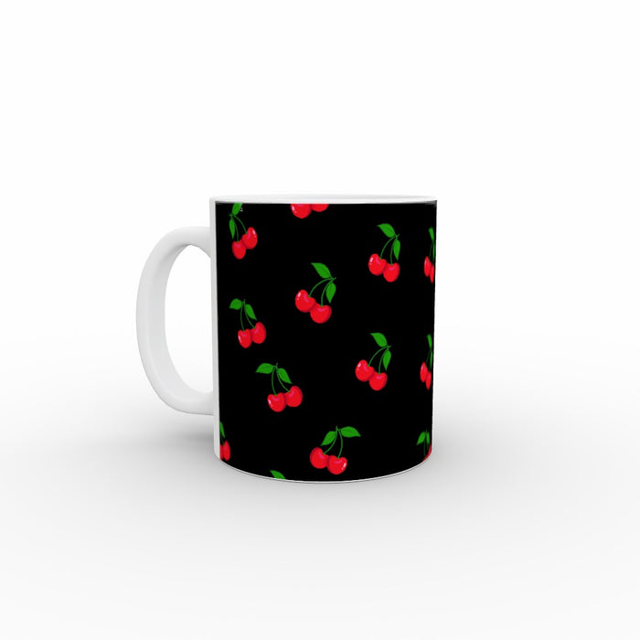 11oz Ceramic Mug - Black Cherries - printonitshop