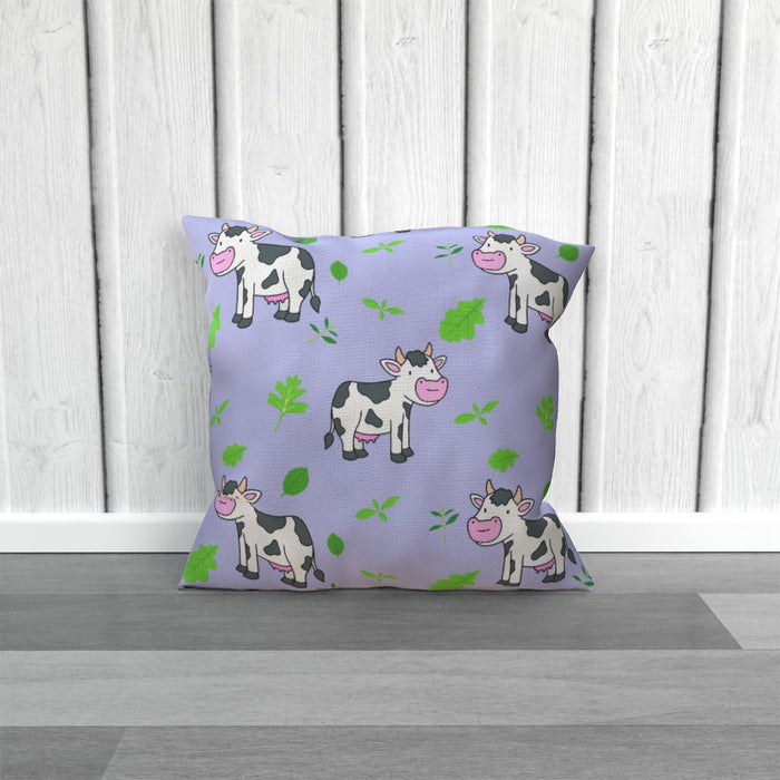 Cushions - Violet Cows - printonitshop