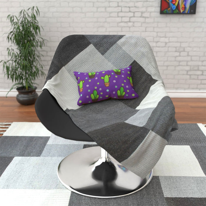 Cushions - Cactus on Purple - printonitshop
