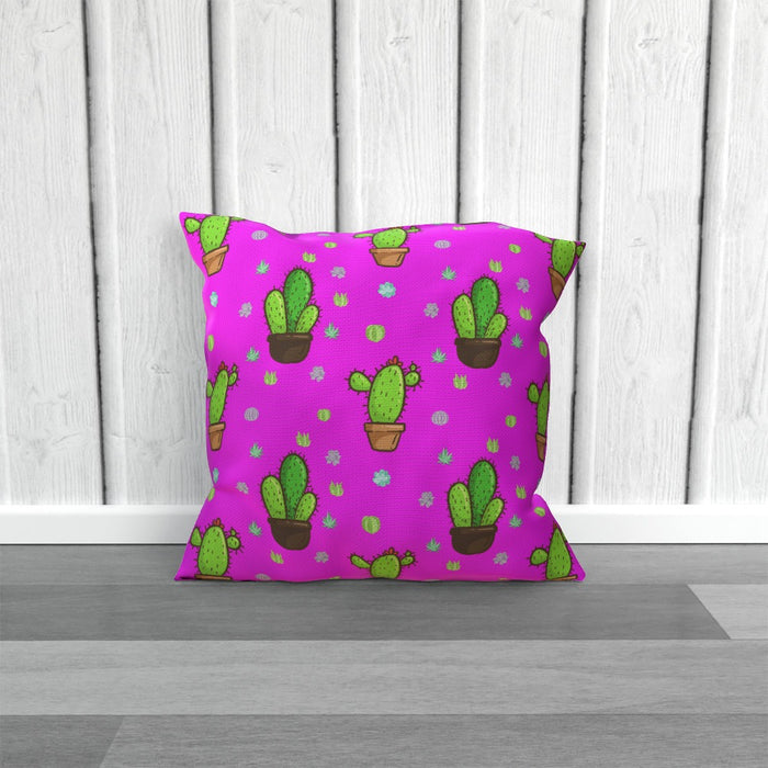 Cushions - Cactus on Pink - printonitshop