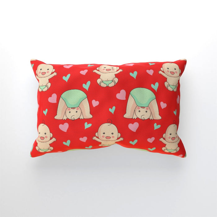 Cushions - Babies on Red - printonitshop