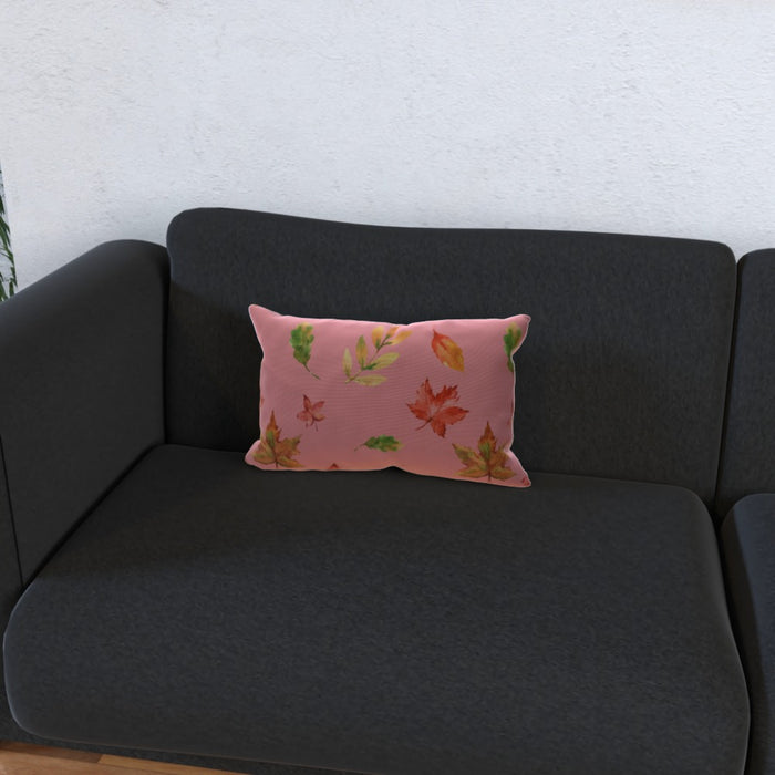 Cushions - Autumn Leaves Pink - printonitshop