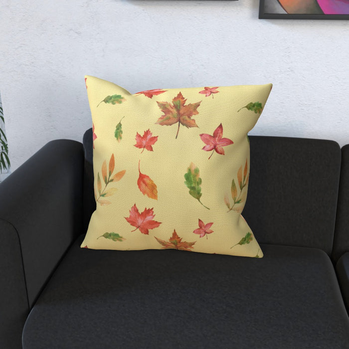 Cushions - Autumn Leaves Cream - printonitshop