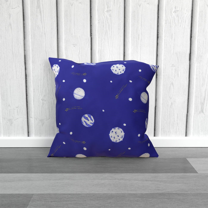 Cushions - Planets Blue - printonitshop