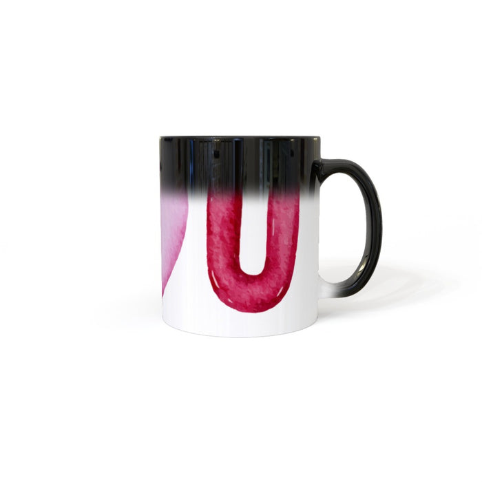11oz Colour Changing Mug - I Love u 2 - Print On It