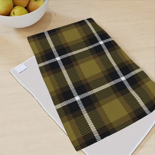 Tea Towel - Textured Fabric Yellow - printonitshop