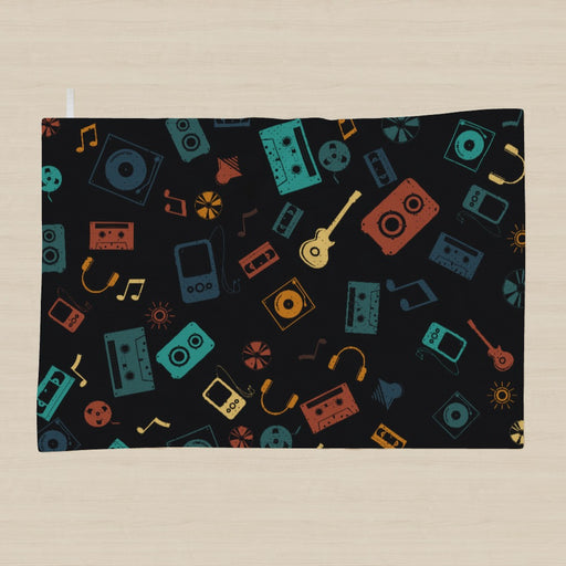 Tea Towel - Retro Music - printonitshop