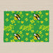 Tea Towel - Bees on Green - printonitshop