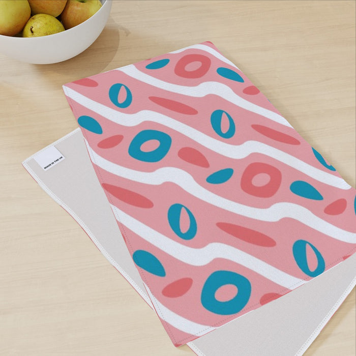 Tea Towel - Pattern Pink - printonitshop
