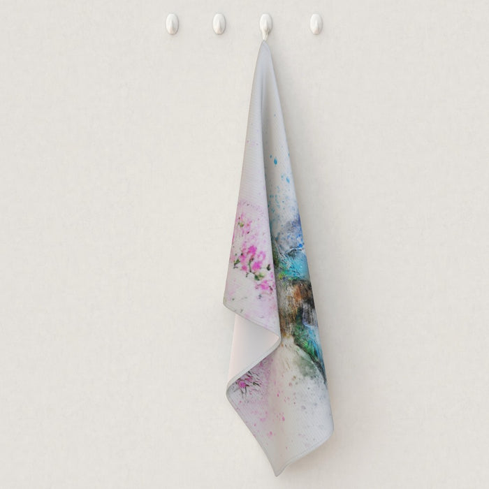 Tea Towel - Watercolour Hummingbird - printonitshop