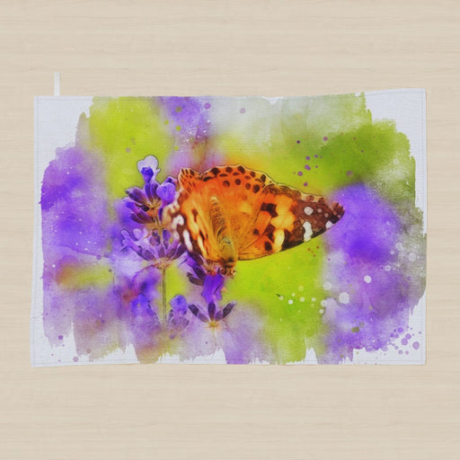 Tea Towel - Watercolour Butterfly - printonitshop