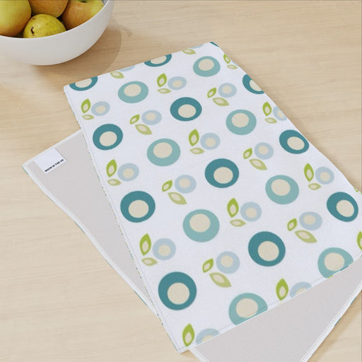 Tea Towel - Apples Green - printonitshop