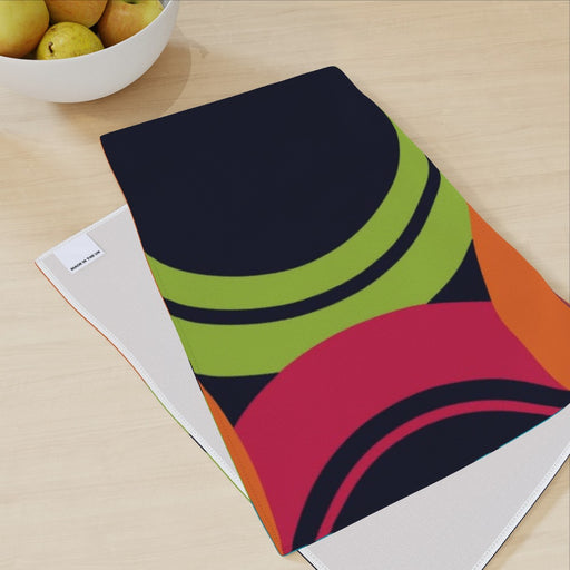 Tea Towel - Abstract Circles - printonitshop
