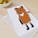 Tea Towel - Fox and Chicken - printonitshop