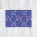 Blanket - Gaming Neon Light Purple - printonitshop