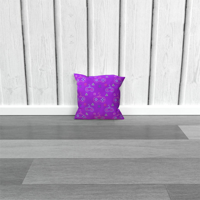 Cushions - Gaming Neon Purple - printonitshop