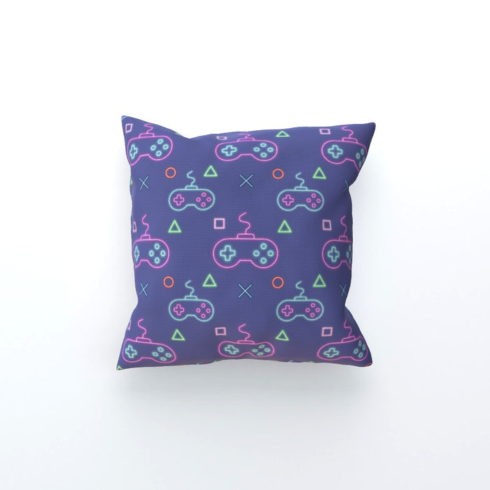 Cushions - Gaming Neon Light Purple - printonitshop