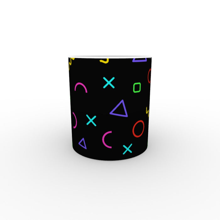 11oz Ceramic Mug - Memphis Gamer - printonitshop