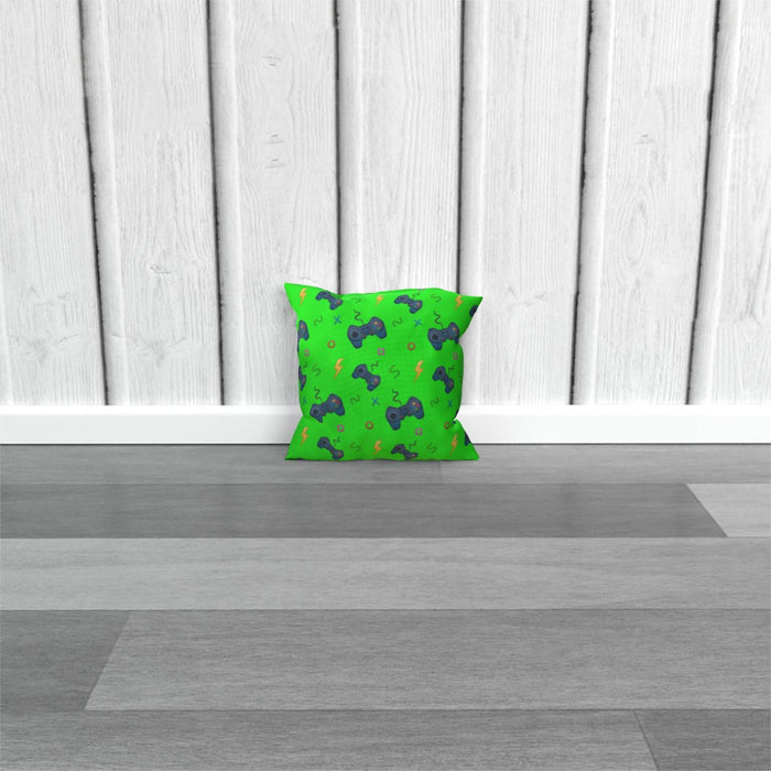 Cushions - Bright Green Gaming - printonitshop