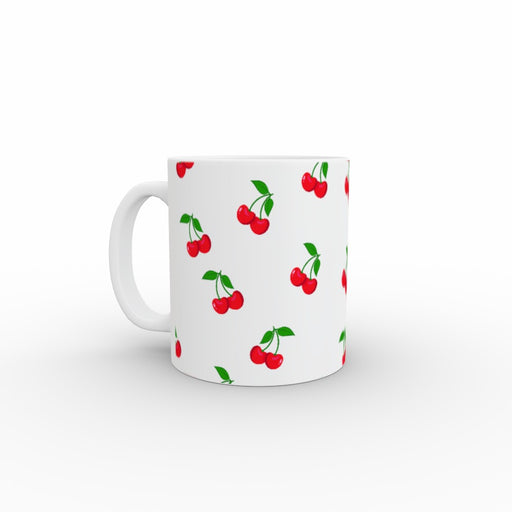 11oz Ceramic Mug - Cherries - printonitshop