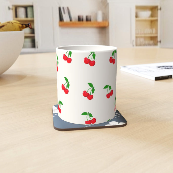 11oz Ceramic Mug - Cherries - printonitshop
