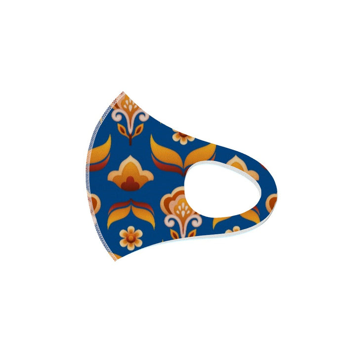Ear Loop Mask - Stamen Blue - printonitshop