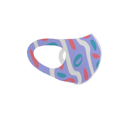 Ear Loop Mask - Pattern Violet - printonitshop