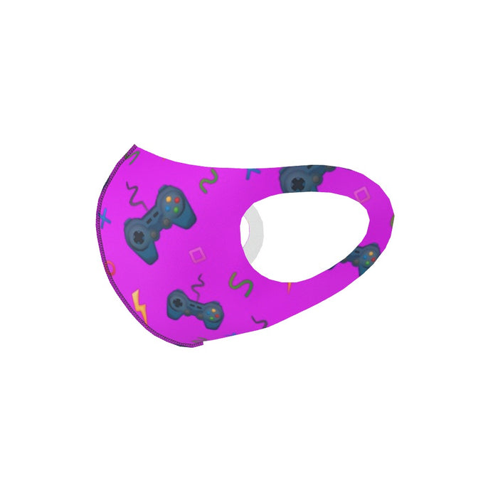Ear Loop Mask - Bright Pink Gaming - printonitshop