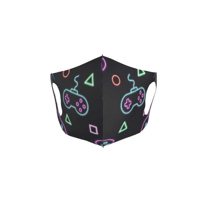 Ear Loop Mask - Gaming Neon Black - printonitshop
