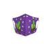 Ear Loop Mask - Cactus Purple - printonitshop