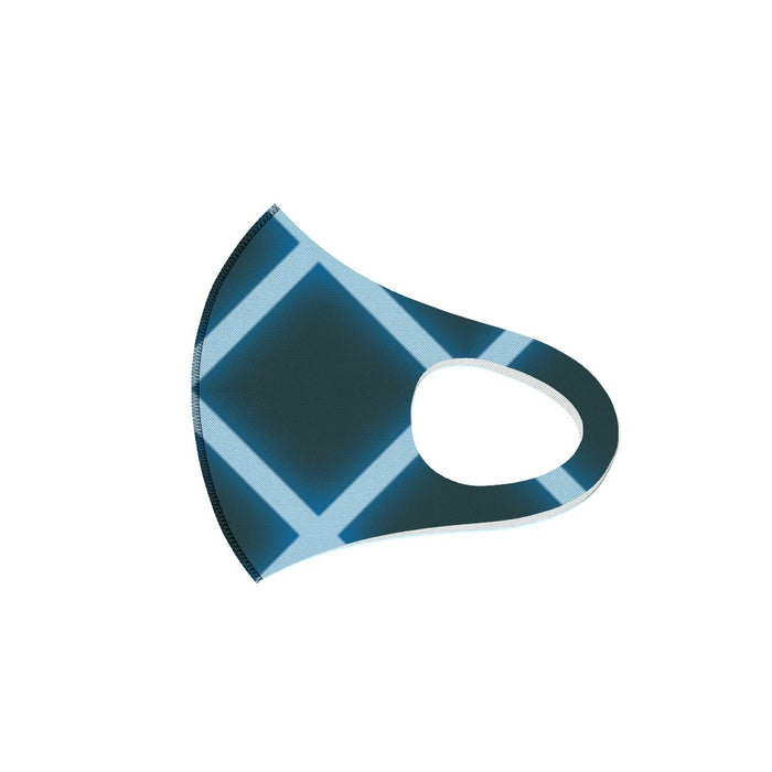 Ear Loop Mask - Neon Blue - printonitshop