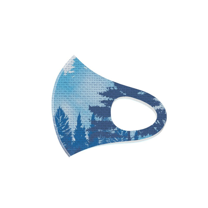 Ear Loop Mask - Forrest Blue - printonitshop