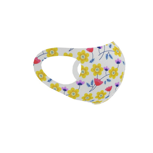 Ear Loop Mask - Yellow Flowers - printonitshop