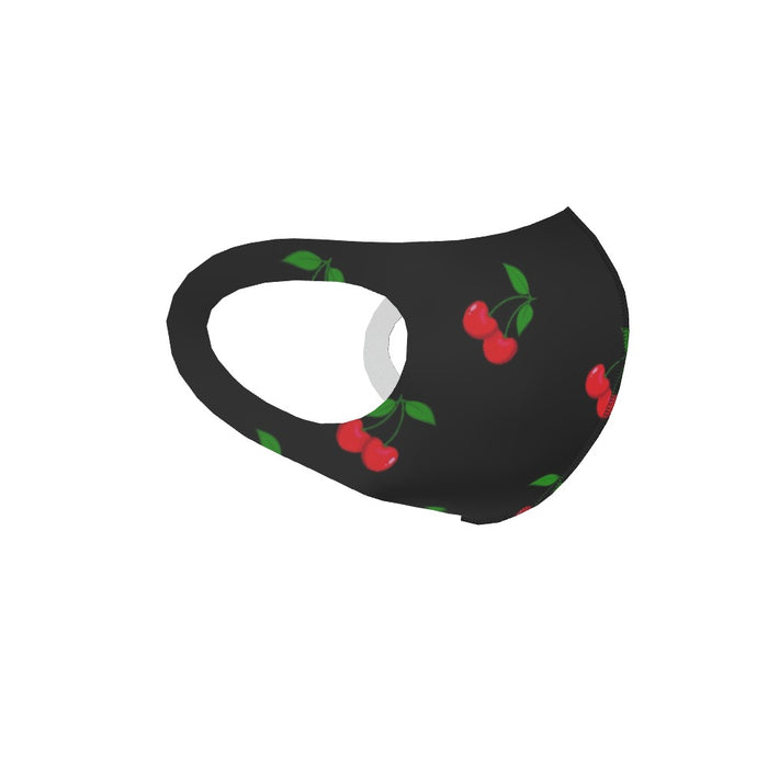 Ear Loop Mask - Black Cherries - printonitshop