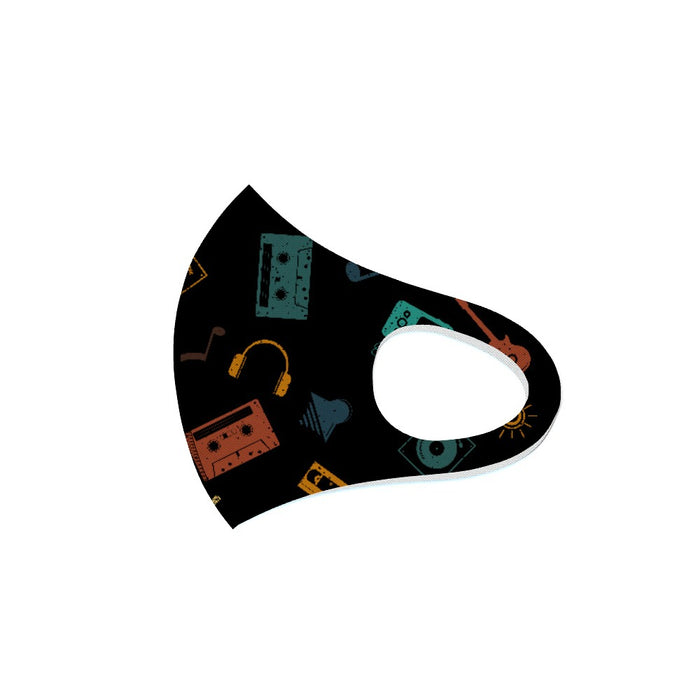 Ear Loop Mask - Retro Music - printonitshop