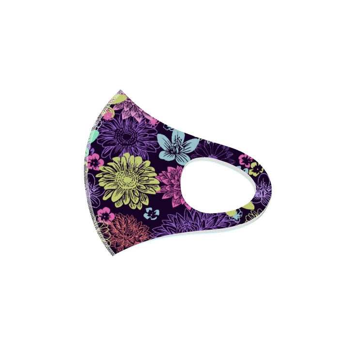 Ear Loop Mask - Flowers - printonitshop