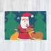 Blanket - Santa and the Reindeer - printonitshop