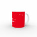 11oz Ceramic Mug - Merry Christmas Red - printonitshop