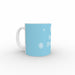 11oz Ceramic Mug - Merry Christmas Blue - printonitshop
