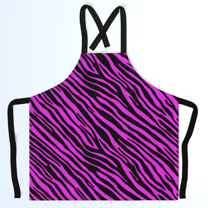 Apron - Pink Zebra - printonitshop