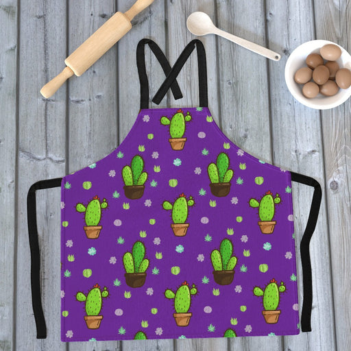 Apron - Cactus Purple - printonitshop