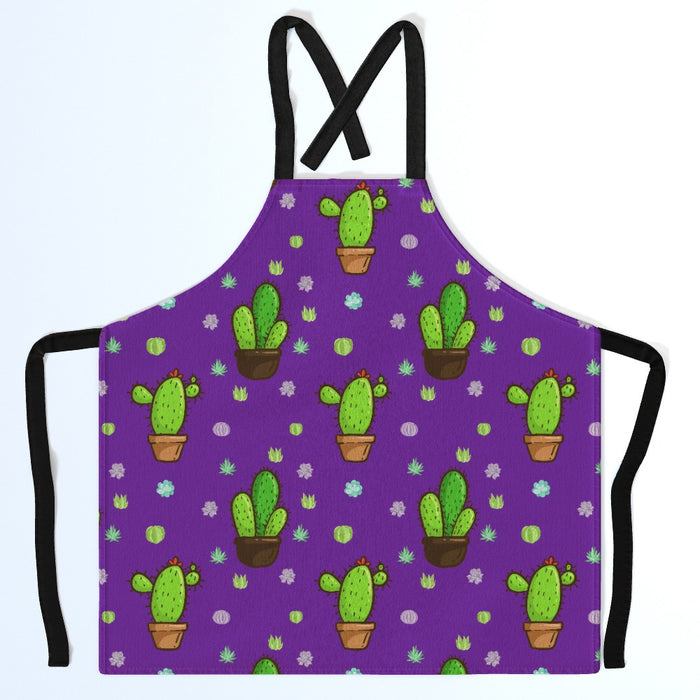 Apron - Cactus Purple - printonitshop