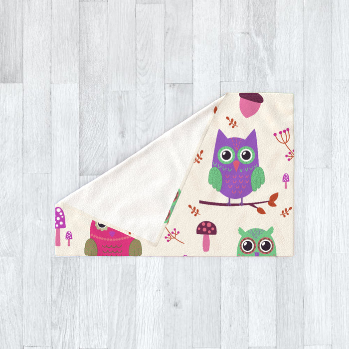 Blanket - Owl Friends - printonitshop