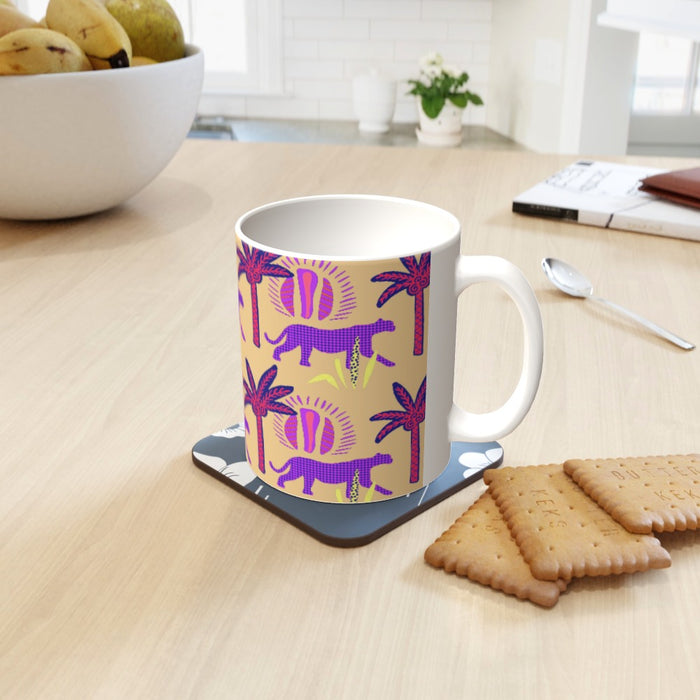 11oz Ceramic Mug - Purple Panthers - printonitshop