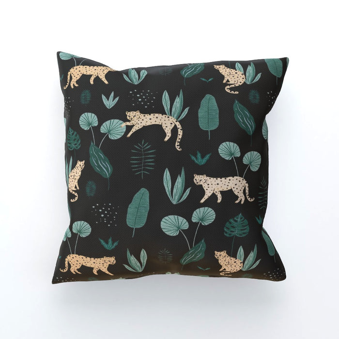 Cushion - Lazy Leopard - printonitshop