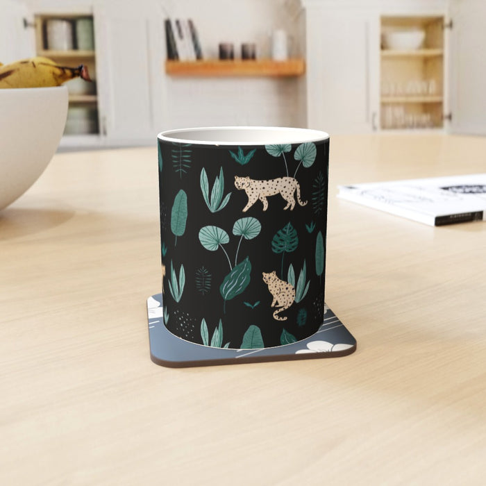 11oz Ceramic Mug - Lazy Leopard - printonitshop