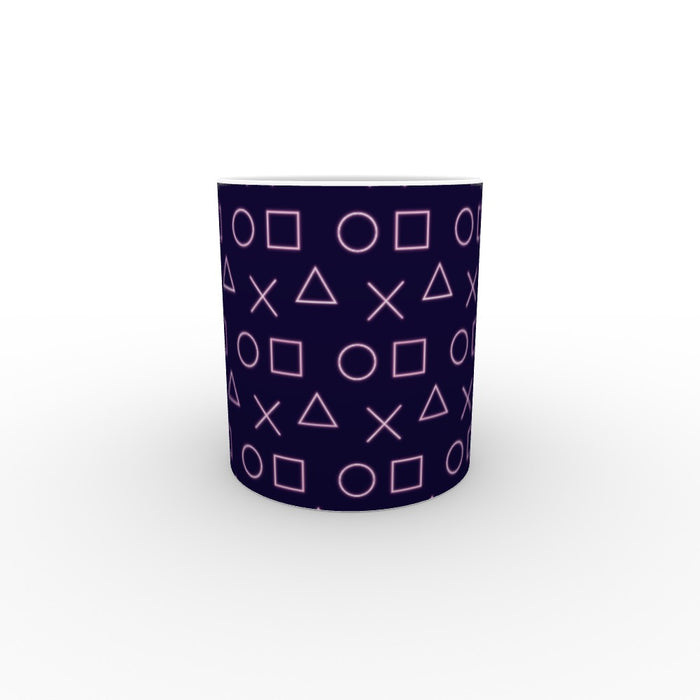 11oz Ceramic Mug - Neon Gamer - printonitshop