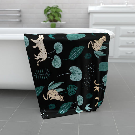 Towel - Lazy Leopard - Print On It